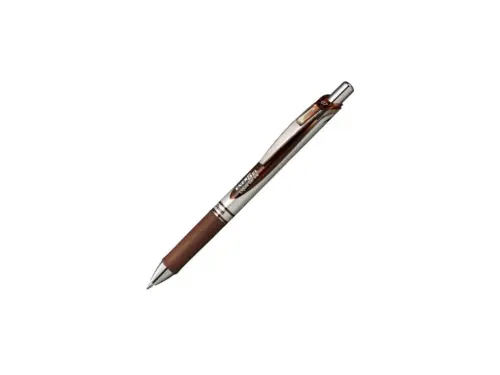 Gelové pero EnerGel Pentel BL77-E hnědé