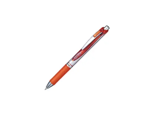 Gelové pero EnerGel Pentel BL77-F oranžové