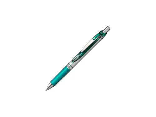 Gelové pero EnerGel Pentel BL77-S3 tyrkysové