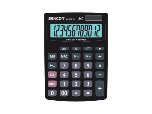 Kalkulátor Casio SEC 340/12