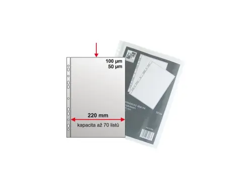 Obal Euro A4 150 mic. U Mxxi 25 ks