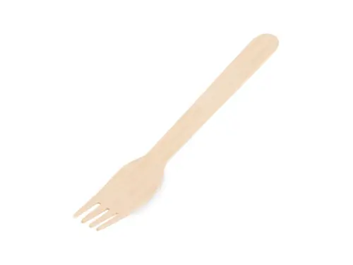 Vidlička ze dřeva 16 cm 100 ks