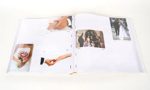 Fotoalbum KD-46500W Love white PL