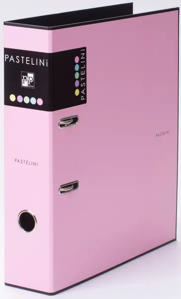Pořadač pákový PASTELINI 70mm růžový