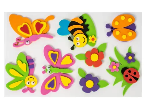 Samolepka pěnová 3D 07 motýli