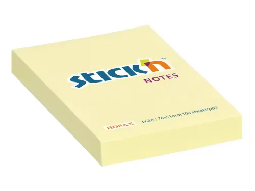Blok samolepicí 76x51 žlutý
