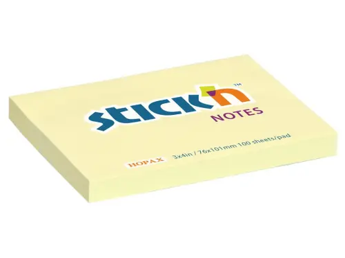 Blok samolepicí 76x101 žlutý
