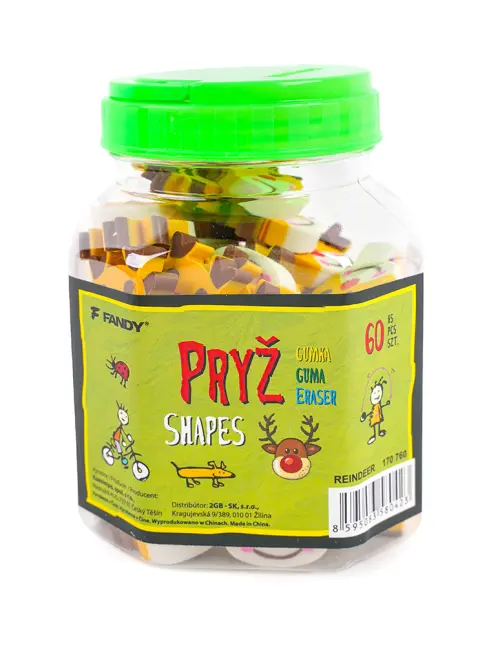 Pryž Shapes 60 ks 53 sob