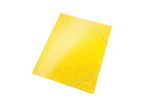 Mapa tříklopá Leitz WOW žlutá