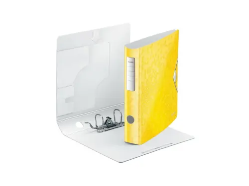 Pořadač pákový 50 mm Leitz Active Wow 180° žlutý