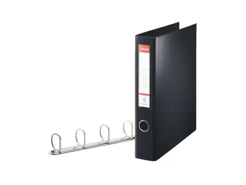 Pořadač 4 kroužkový 60 mm A4+ černý