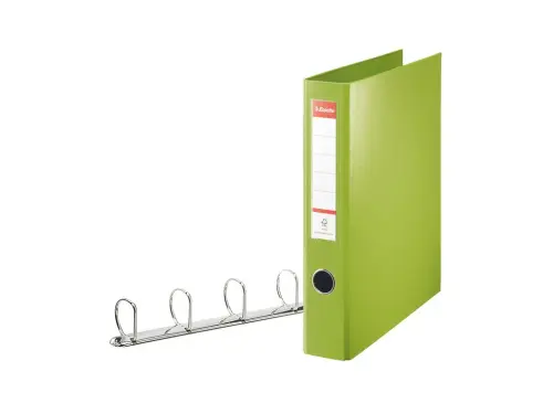 Pořadač 4 kroužkový 60 mm A4+ zelený