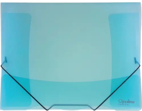 Mapa tříklopá Opaline sv.modrá