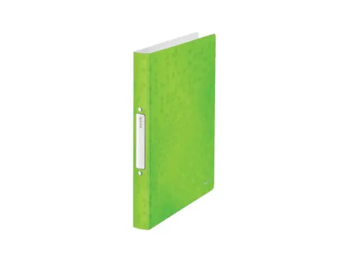 Pořadač 2 kroužkový PP Leitz WOW zelený