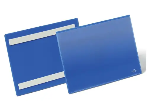 Kapsa samolepicí A5 na šířku modrá