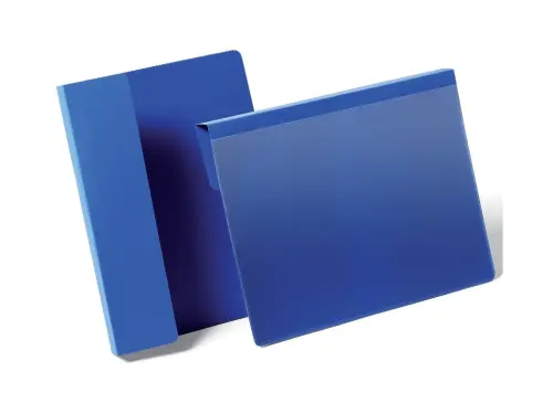 Kapsa závěsná A4 na šířku modrá