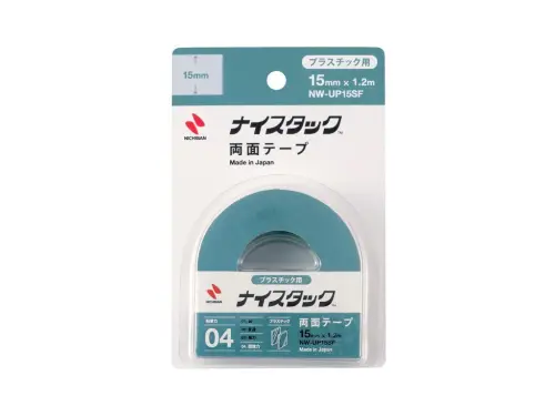 Lepicí páska oboustranná 15 mm x 1,2 m na plasty