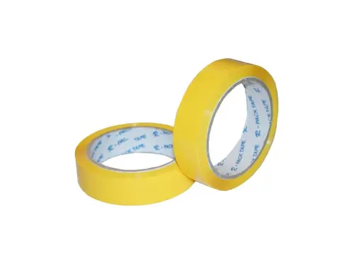 Lepicí páska 24 mm x 66 m žlutá