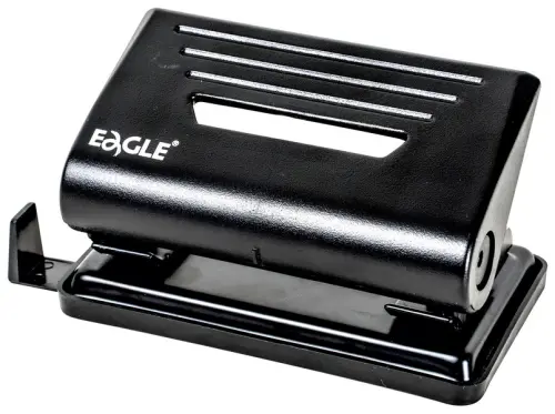 Děrovačka na 12 listů Eagle černá