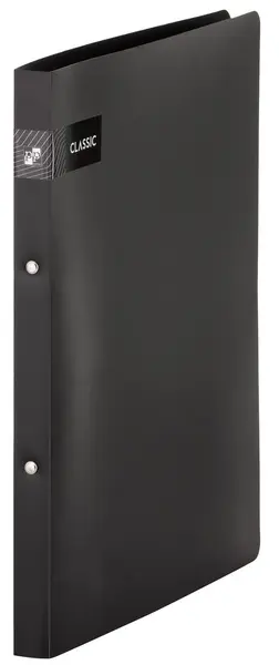 Pořadač kroužkový neprůhledný černý 2 kroužky