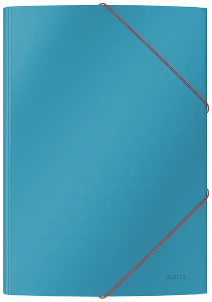 Desky tříchlopňové Leitz Cosy modré