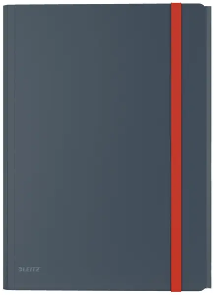 Desky tříchlopňové Leitz Cosy s vnitřní kapsou šedé