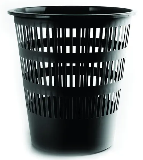Koš odpadkový perforovaný Donau černý