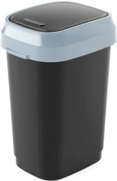 Odpadkový koš Dual Swing 10l černý