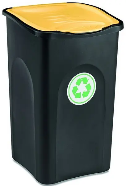 Odpadkový koš Ekogreen 50l žlutý
