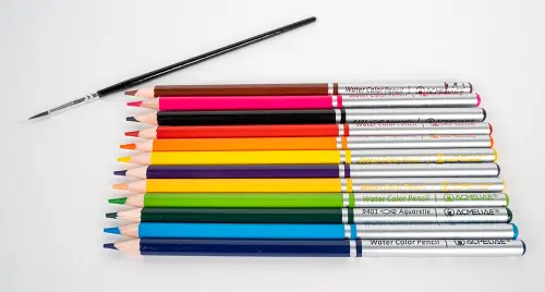 Pastelky 12 trojhranné akvarelové Acmeliae