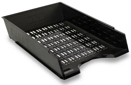 Zásuvka děrovaná Donau černý