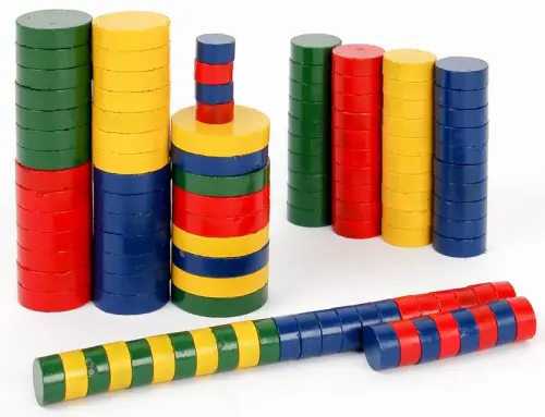 Magnety 25 mm 20 ks barevné