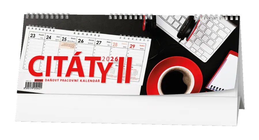 Kalendář stolní pracovní CITÁTY II
