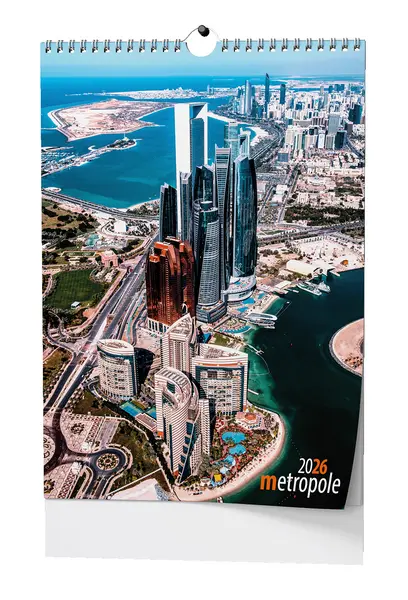 Kalendář nástěnný Metropole - A3