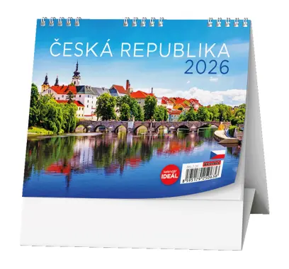 Kalendář stolní IDEÁL - Česká republika