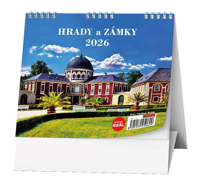 Kalendář stolní IDEÁL - Hrady a zámky