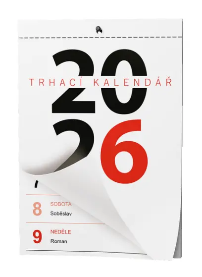 Kalendář nástěnný trhací - A5