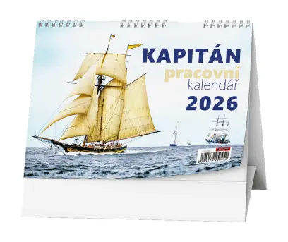 Kalendář stolní Kapitán