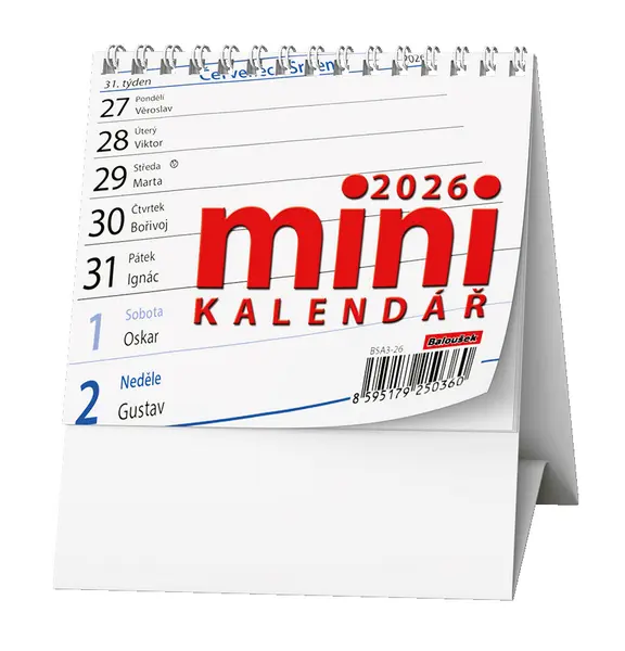 Kalendář stolní MINI kalendář