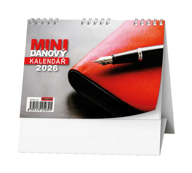 Kalendář stolní Mini daňový