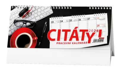 Kalendář stolní pracovní CITÁTY I