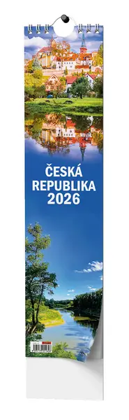 Kalendář nástěnný Kravata - Česká republika