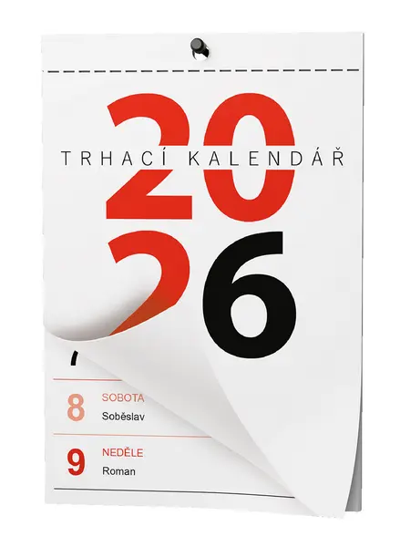 Kalendář nástěnný trhací - A6