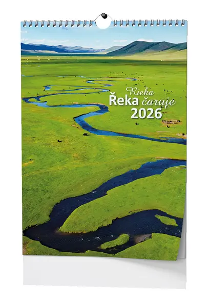 Kalendář nástěnný Řeka čaruje - A3
