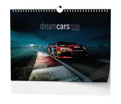 Kalendář nástěnný Dream Cars - A3