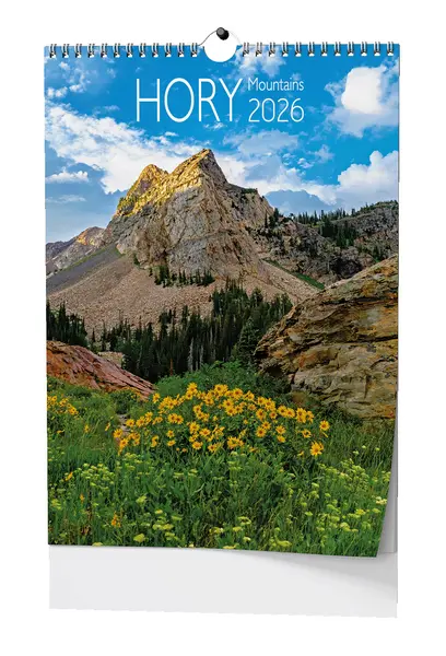 Kalendář nástěnný Hory - A3