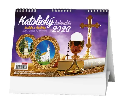 Kalendář stolní Katolický kalendář /kostely a kapličky/