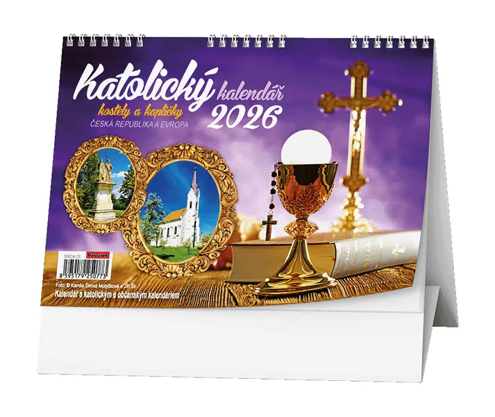Kalendář stolní Katolický kalendář /kostely a kapličky/