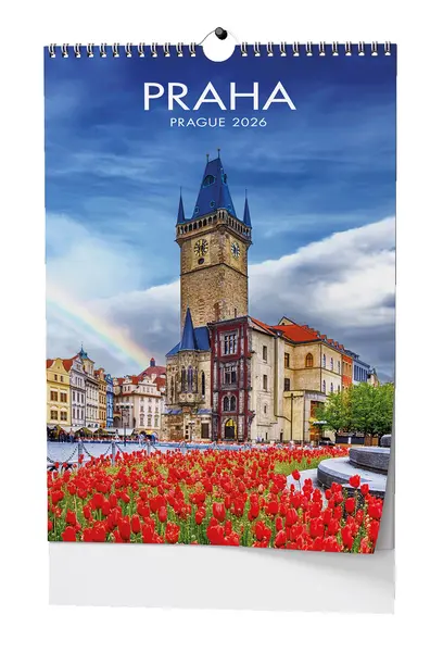 Kalendář nástěnný Praha - A3