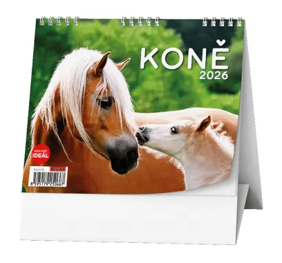 Kalendář stolní IDEÁL - Koně